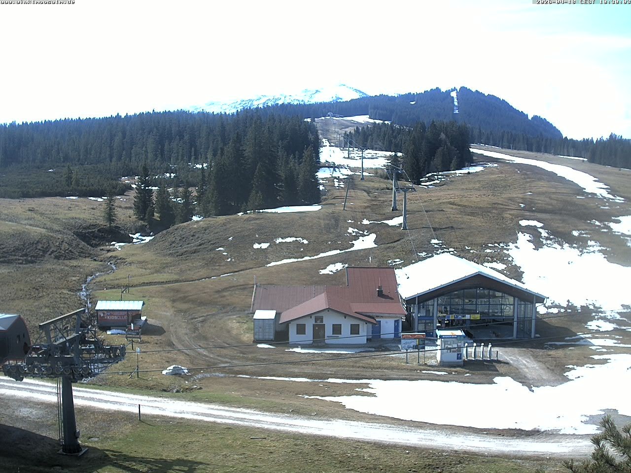 Archiv Foto Webcam Ausblick Winklmoosalm auf Rossalm-Lift