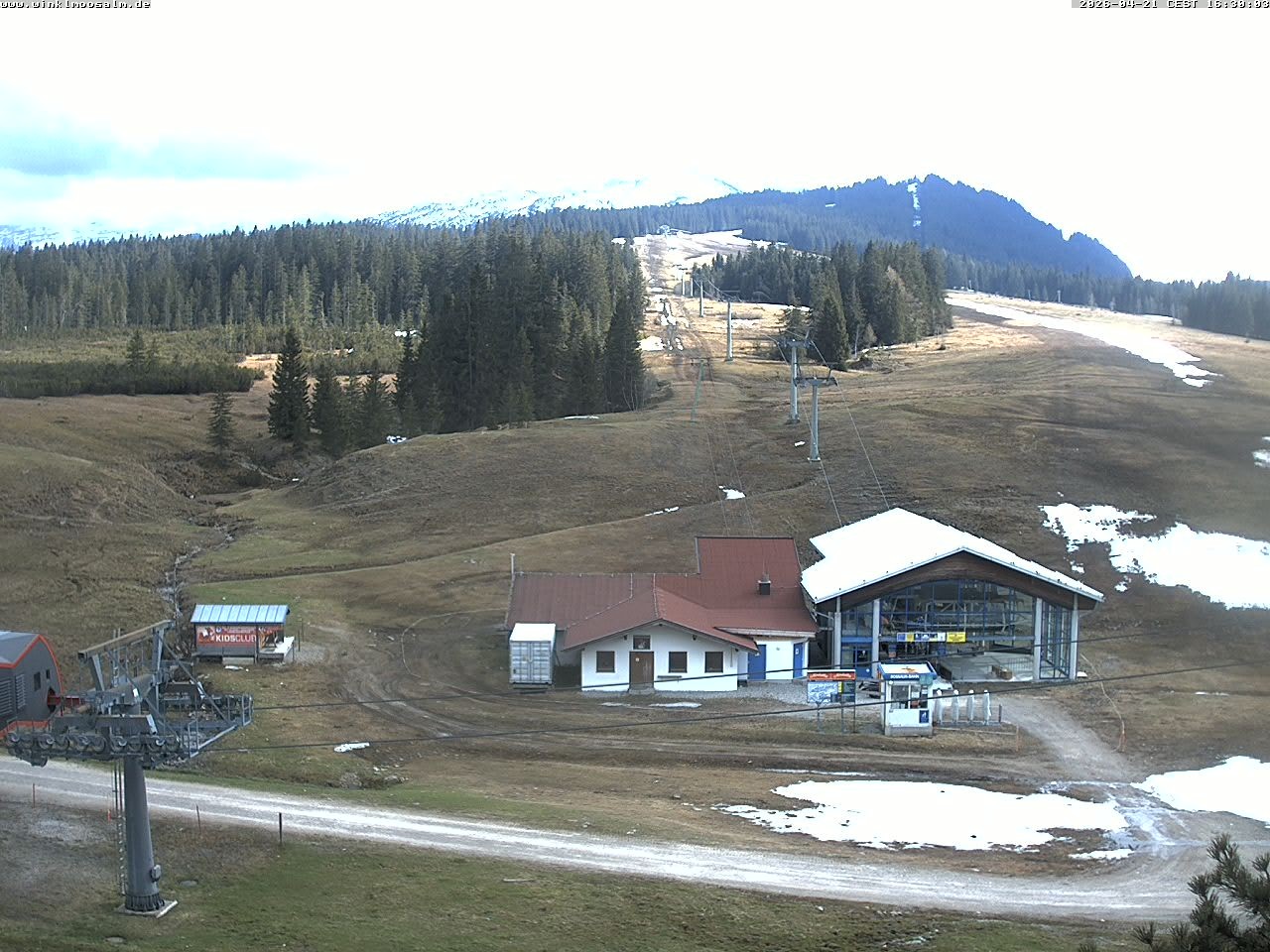 Archiv Foto Webcam Ausblick Winklmoosalm auf Rossalm-Lift