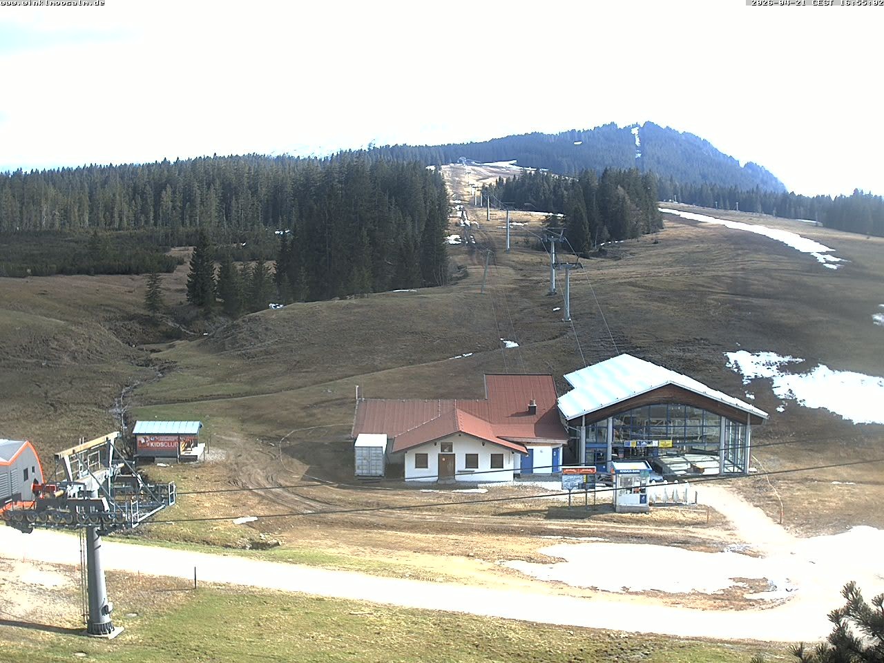 Archiv Foto Webcam Ausblick Winklmoosalm auf Rossalm-Lift