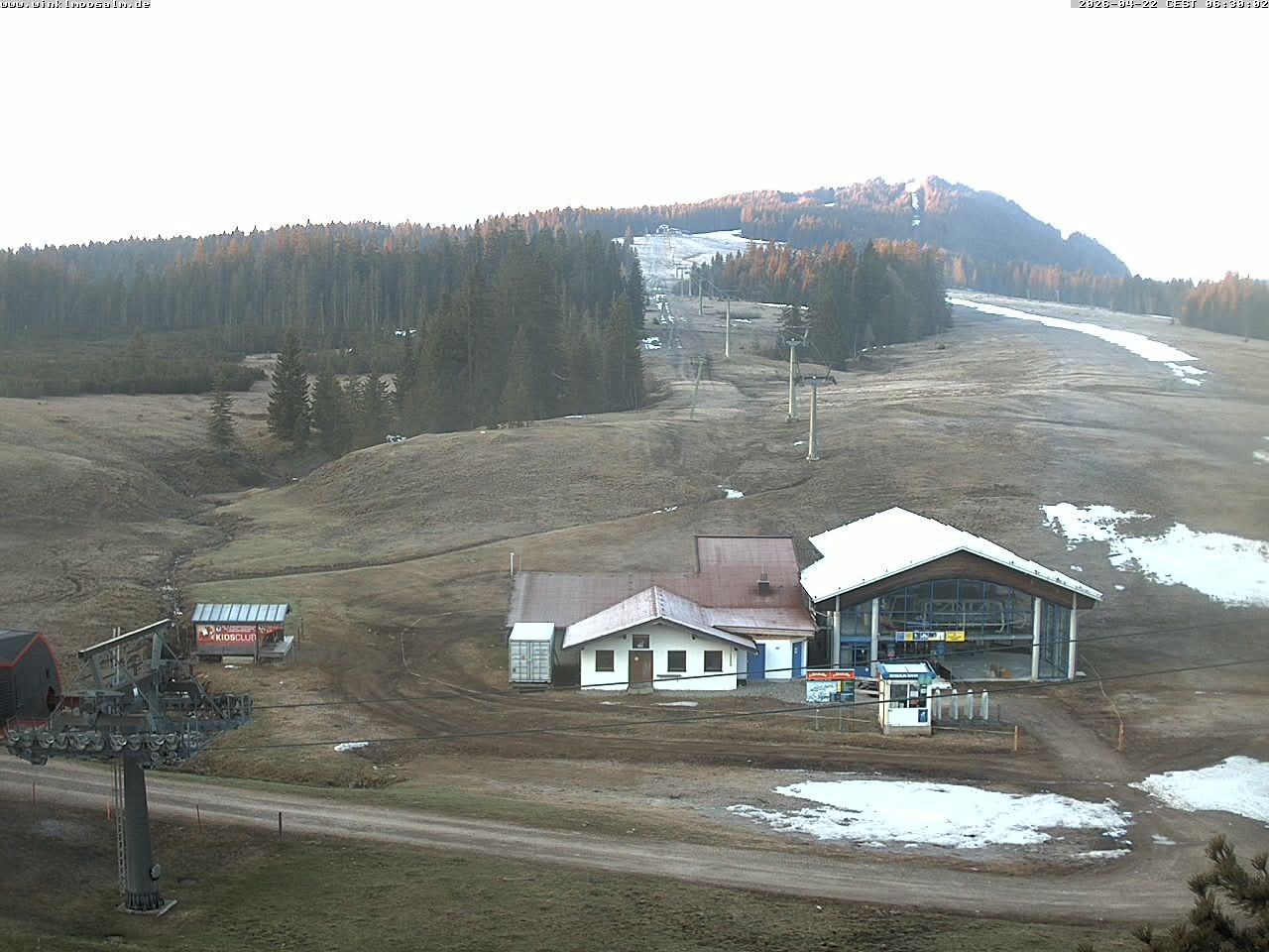 Archiv Foto Webcam Ausblick Winklmoosalm auf Rossalm-Lift
