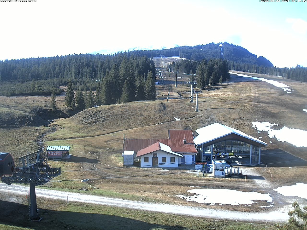 Archiv Foto Webcam Ausblick Winklmoosalm auf Rossalm-Lift