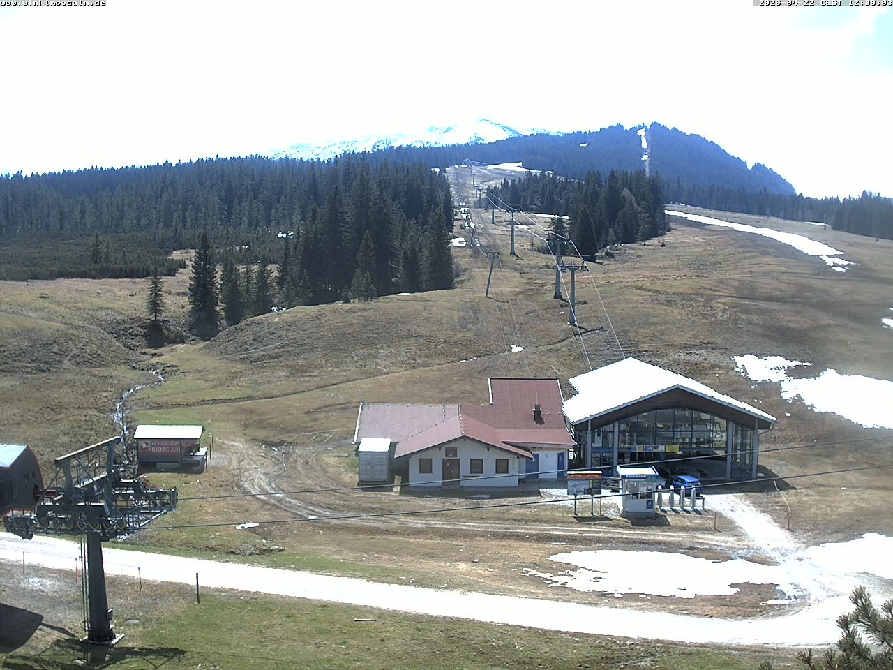 Archiv Foto Webcam Ausblick Winklmoosalm auf Rossalm-Lift
