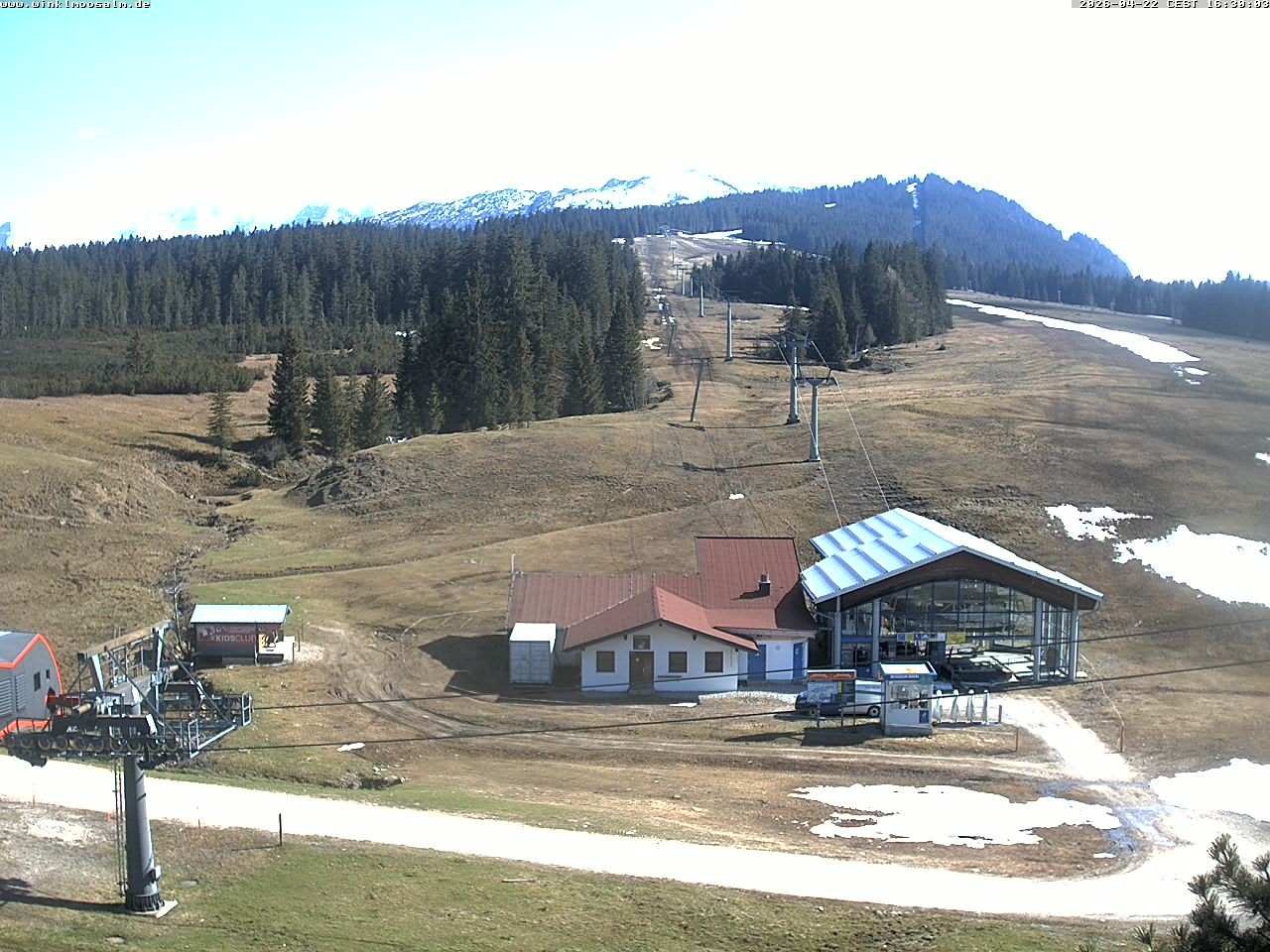 Archiv Foto Webcam Ausblick Winklmoosalm auf Rossalm-Lift