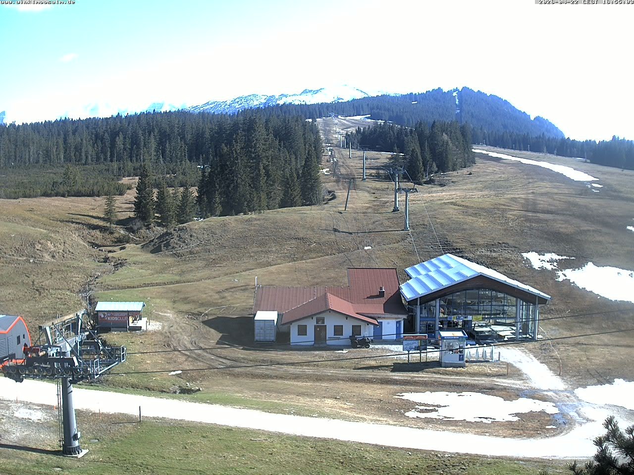 Archiv Foto Webcam Ausblick Winklmoosalm auf Rossalm-Lift