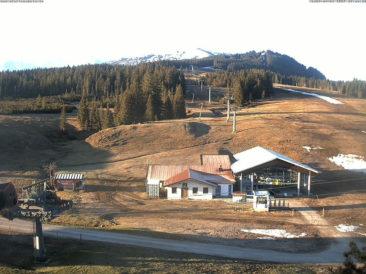 Archiv Foto Webcam Ausblick Winklmoosalm auf Rossalm-Lift