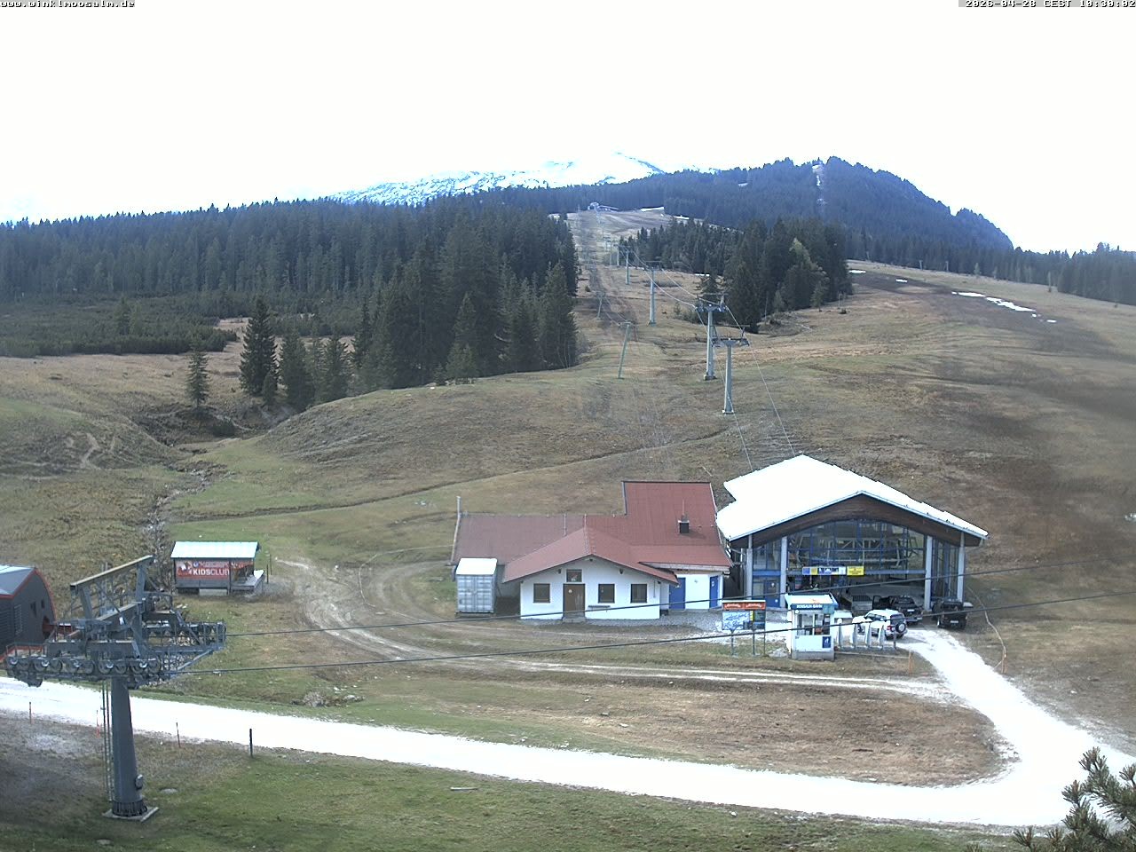 Archiv Foto Webcam Ausblick Winklmoosalm auf Rossalm-Lift