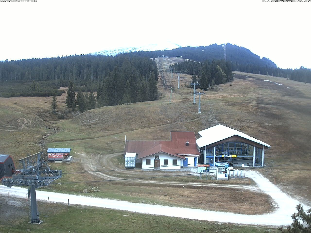 Archiv Foto Webcam Ausblick Winklmoosalm auf Rossalm-Lift