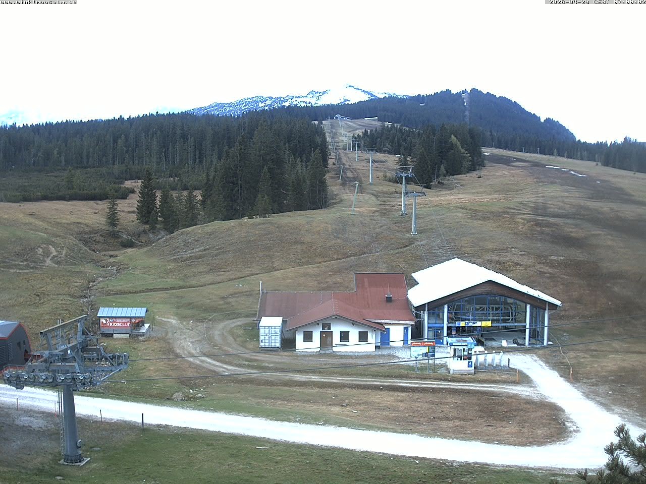 Archiv Foto Webcam Ausblick Winklmoosalm auf Rossalm-Lift