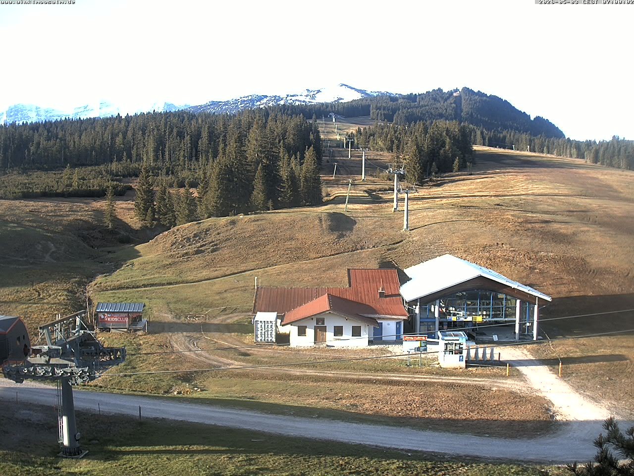 Archiv Foto Webcam Ausblick Winklmoosalm auf Rossalm-Lift