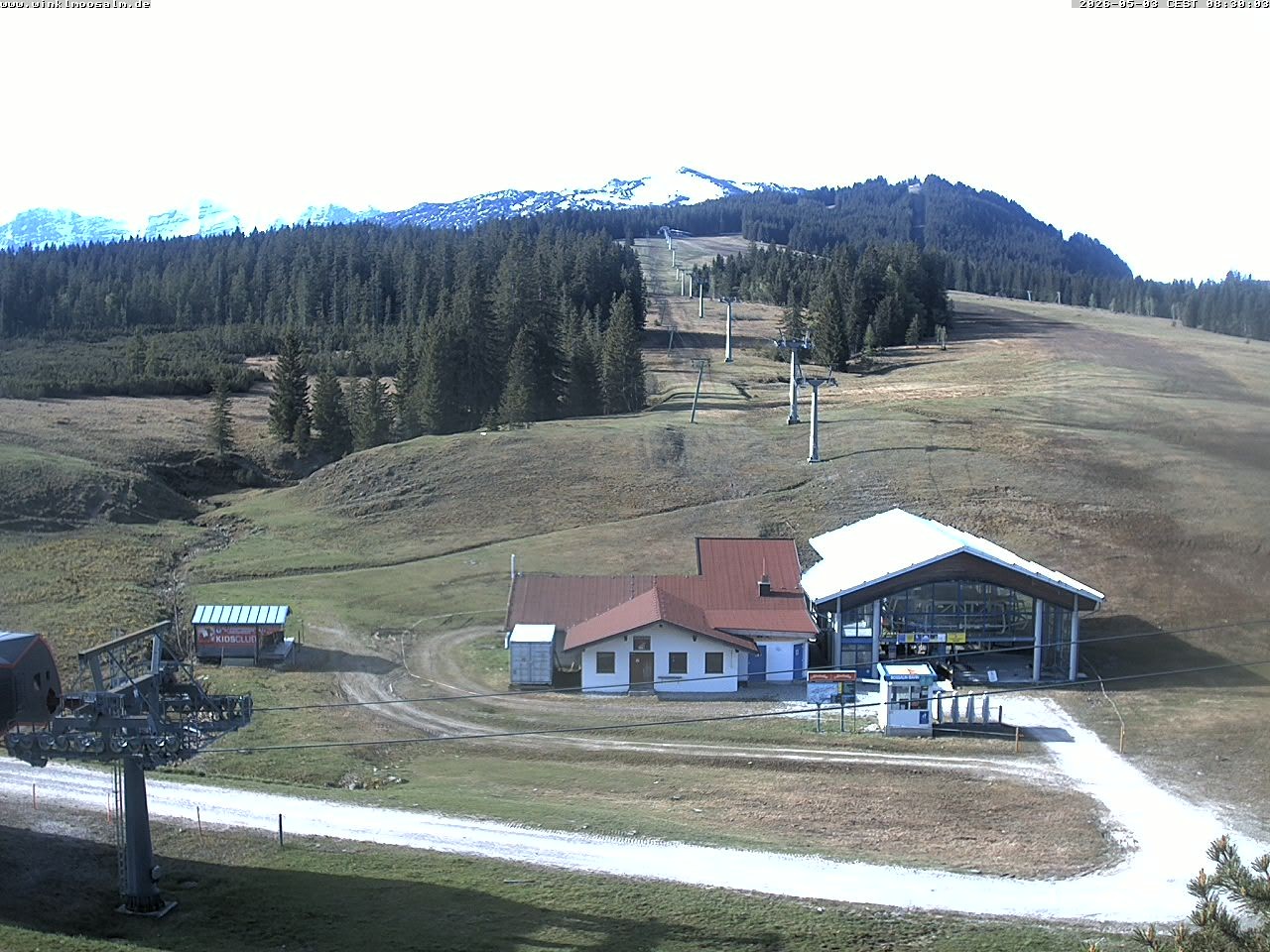 Archiv Foto Webcam Ausblick Winklmoosalm auf Rossalm-Lift
