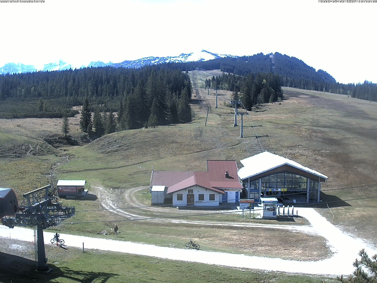 Archiv Foto Webcam Ausblick Winklmoosalm auf Rossalm-Lift