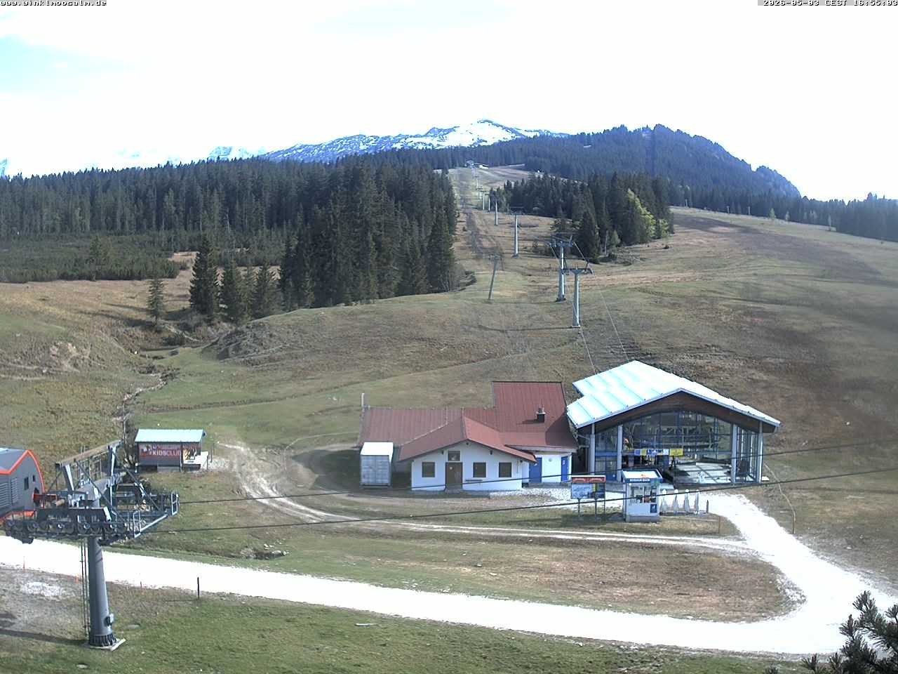 Archiv Foto Webcam Ausblick Winklmoosalm auf Rossalm-Lift