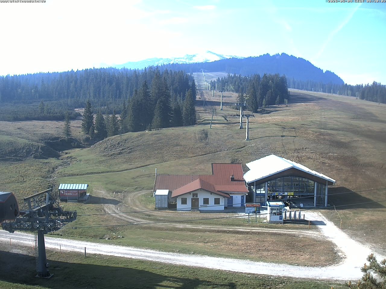 Archiv Foto Webcam Ausblick Winklmoosalm auf Rossalm-Lift