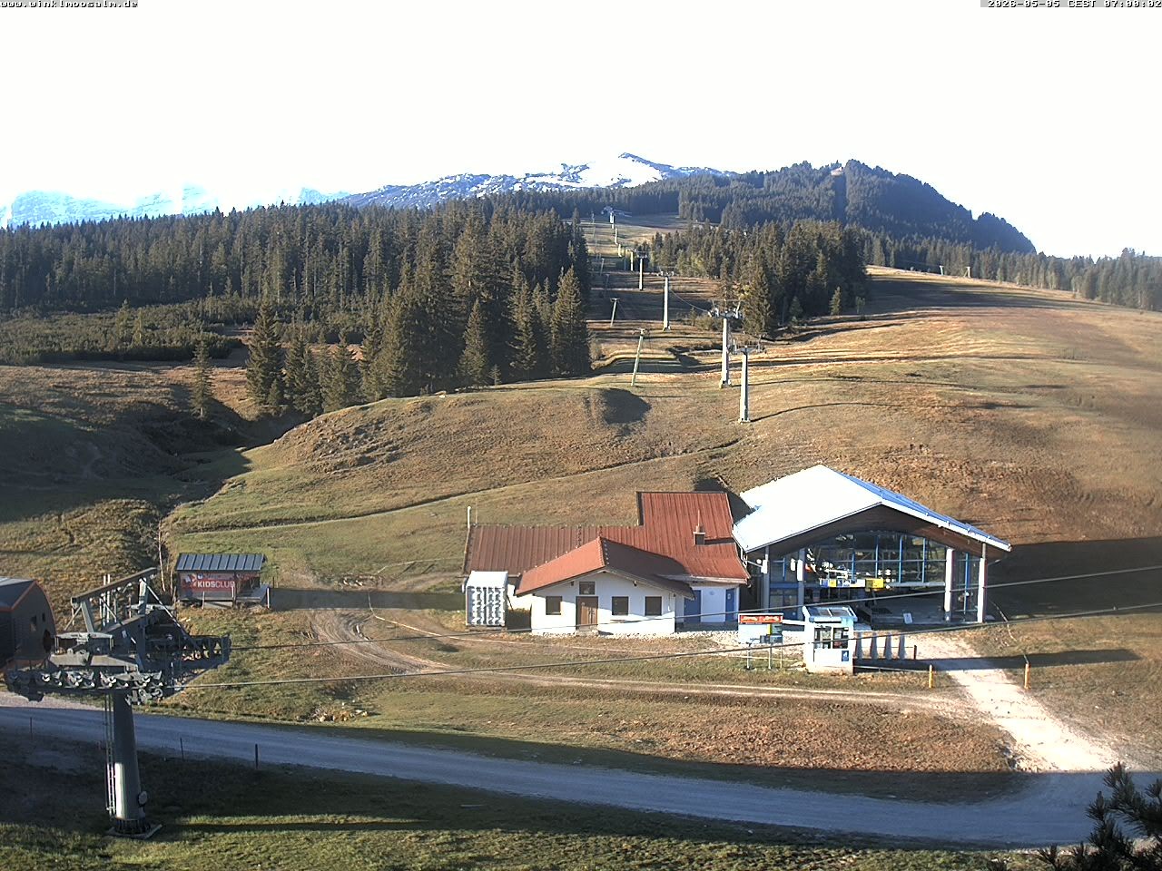 Archiv Foto Webcam Ausblick Winklmoosalm auf Rossalm-Lift