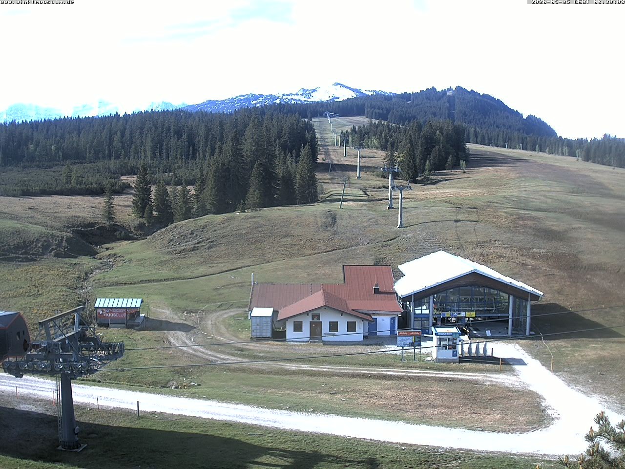Archiv Foto Webcam Ausblick Winklmoosalm auf Rossalm-Lift