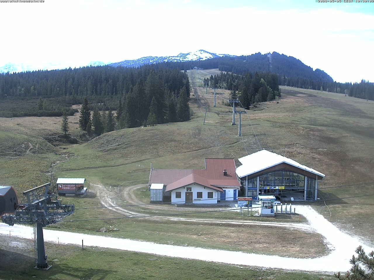 Archiv Foto Webcam Ausblick Winklmoosalm auf Rossalm-Lift