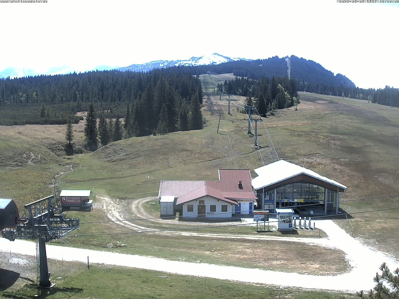Archiv Foto Webcam Ausblick Winklmoosalm auf Rossalm-Lift
