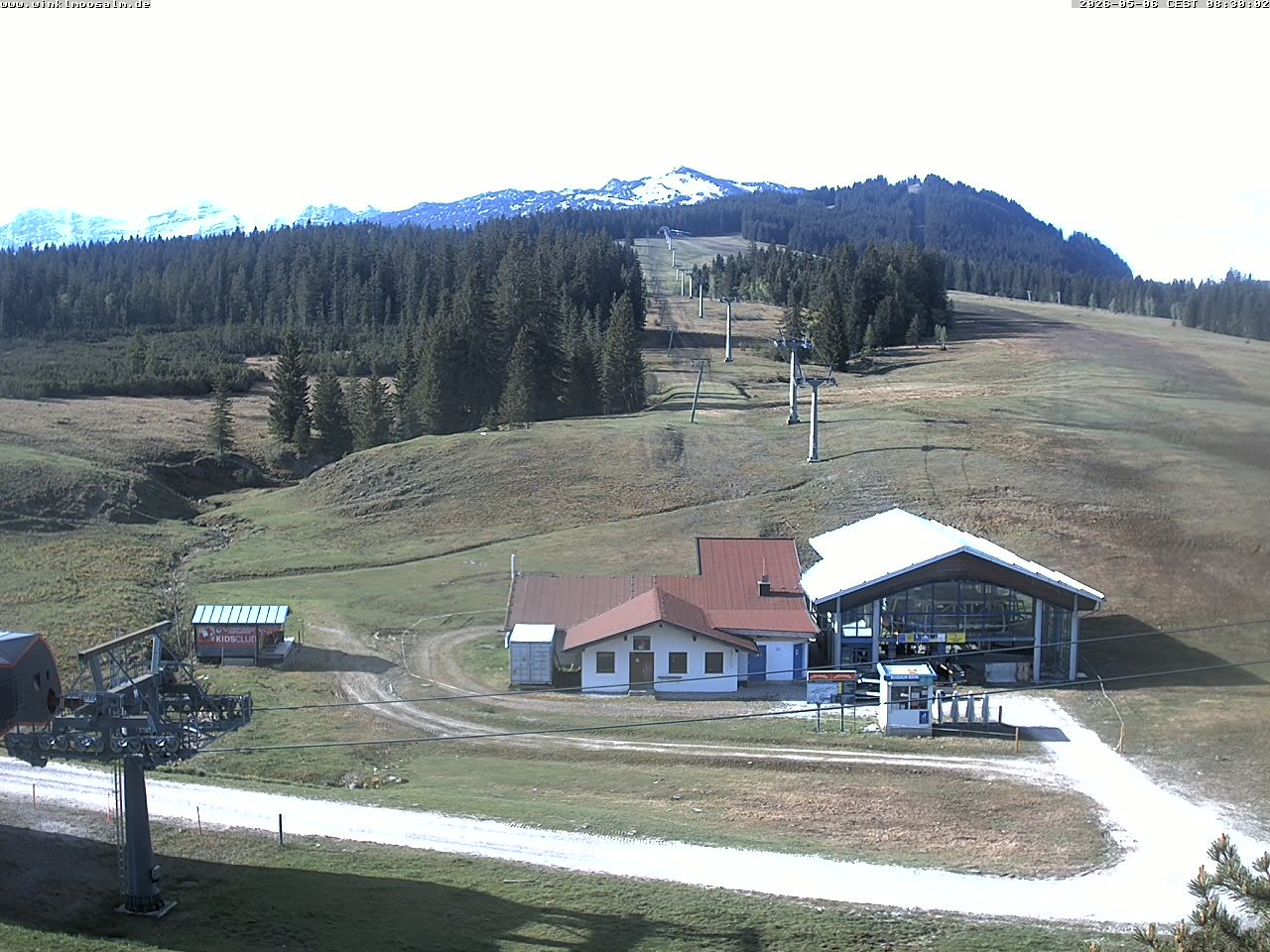 Archiv Foto Webcam Ausblick Winklmoosalm auf Rossalm-Lift
