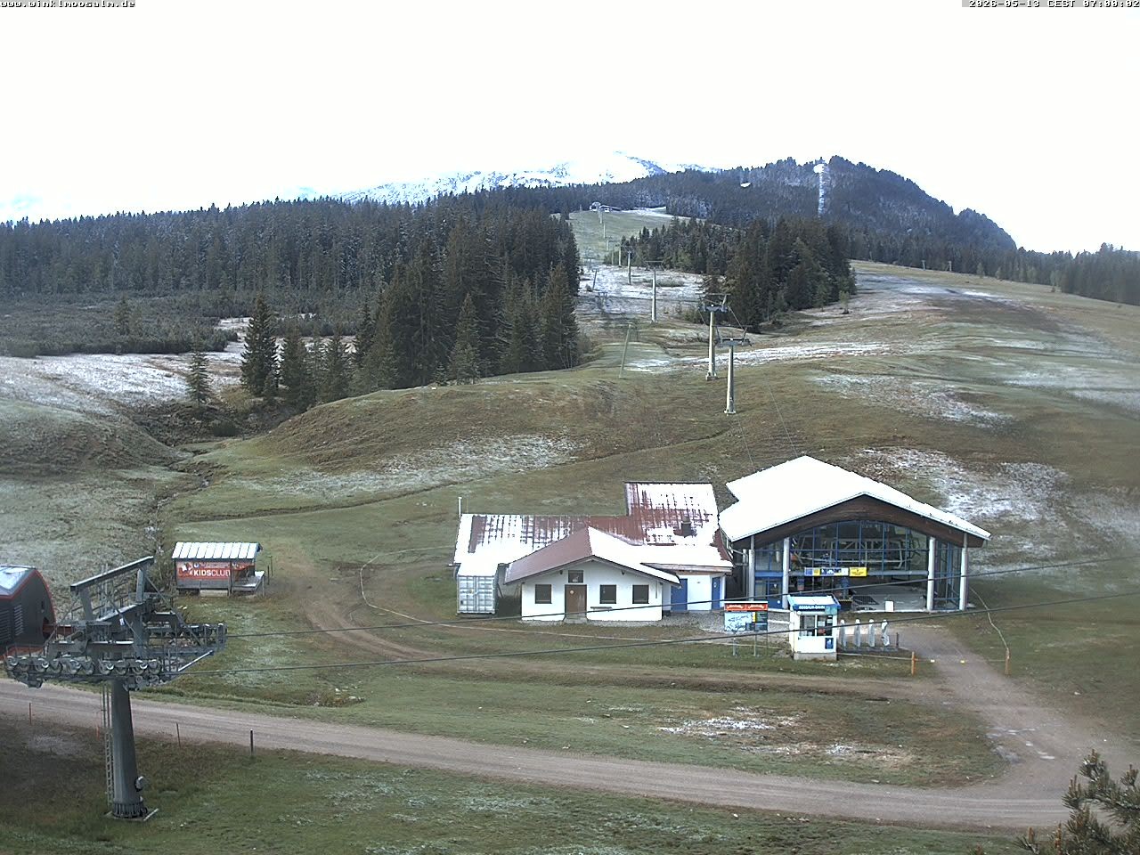 Archiv Foto Webcam Ausblick Winklmoosalm auf Rossalm-Lift