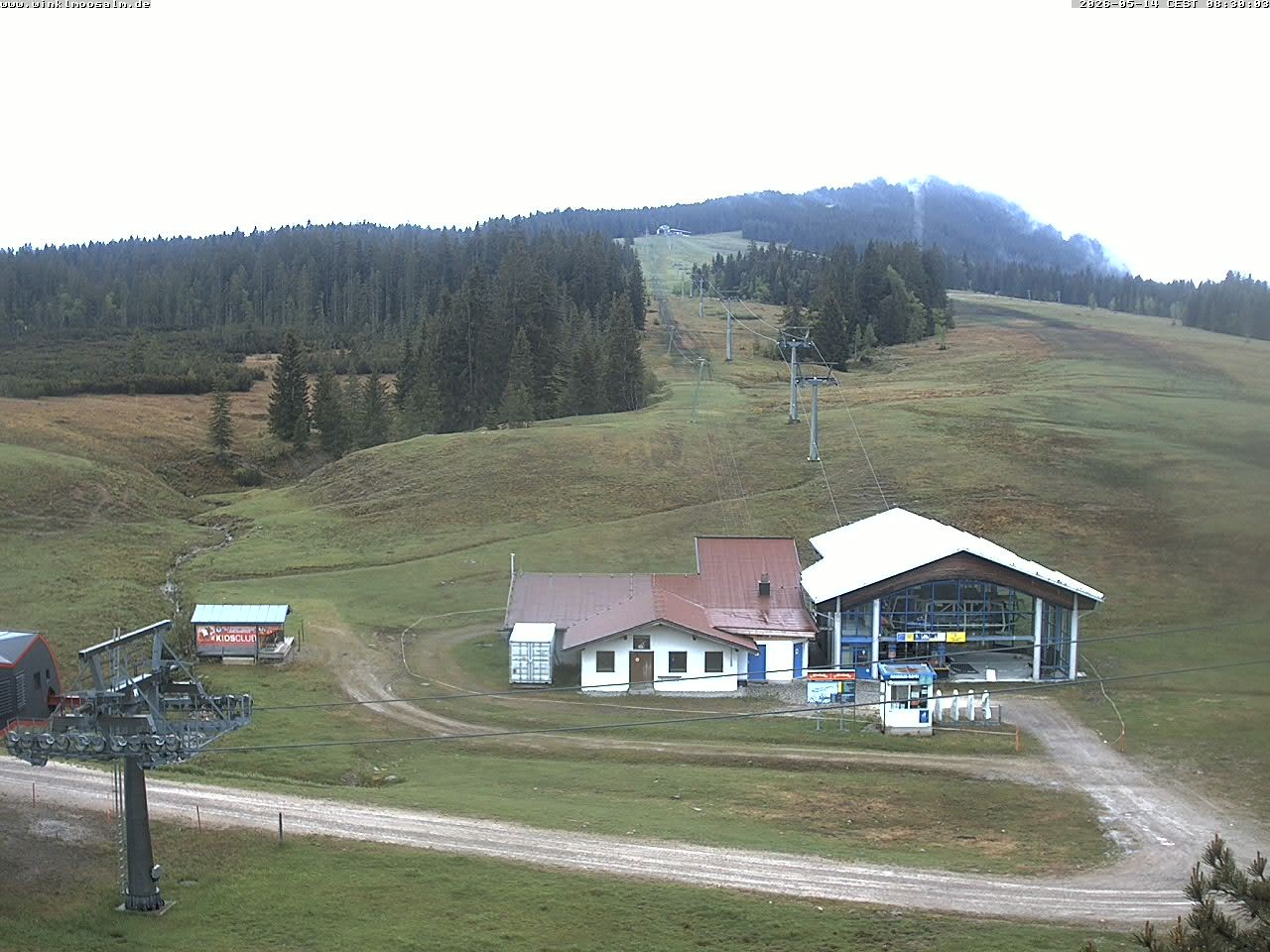 Archiv Foto Webcam Ausblick Winklmoosalm auf Rossalm-Lift