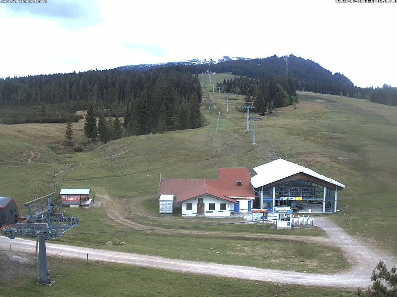Archiv Foto Webcam Ausblick Winklmoosalm auf Rossalm-Lift
