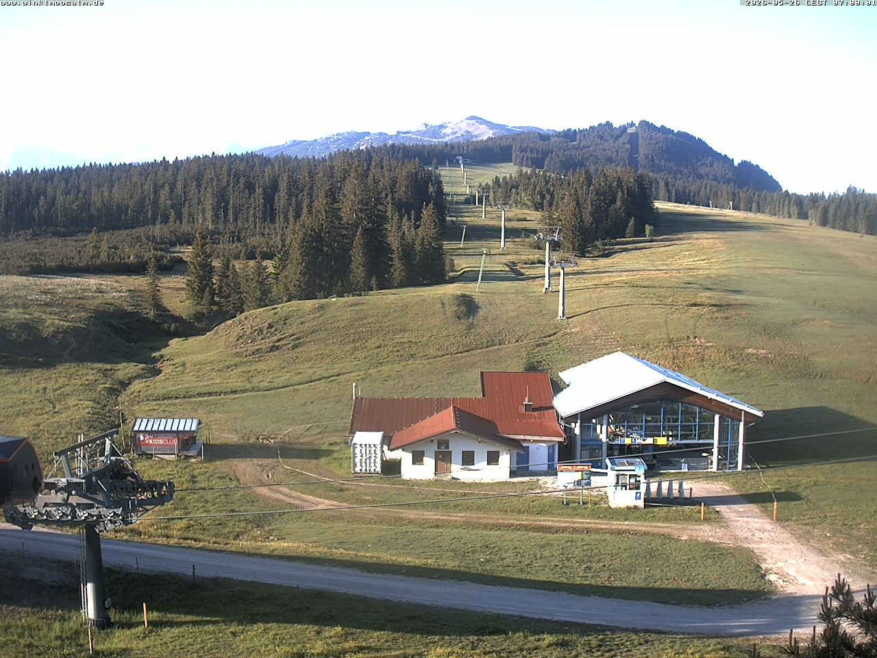 Archiv Foto Webcam Ausblick Winklmoosalm auf Rossalm-Lift