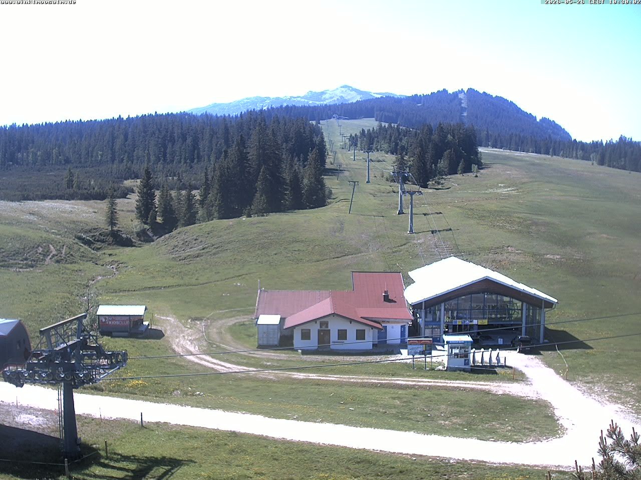 Archiv Foto Webcam Ausblick Winklmoosalm auf Rossalm-Lift