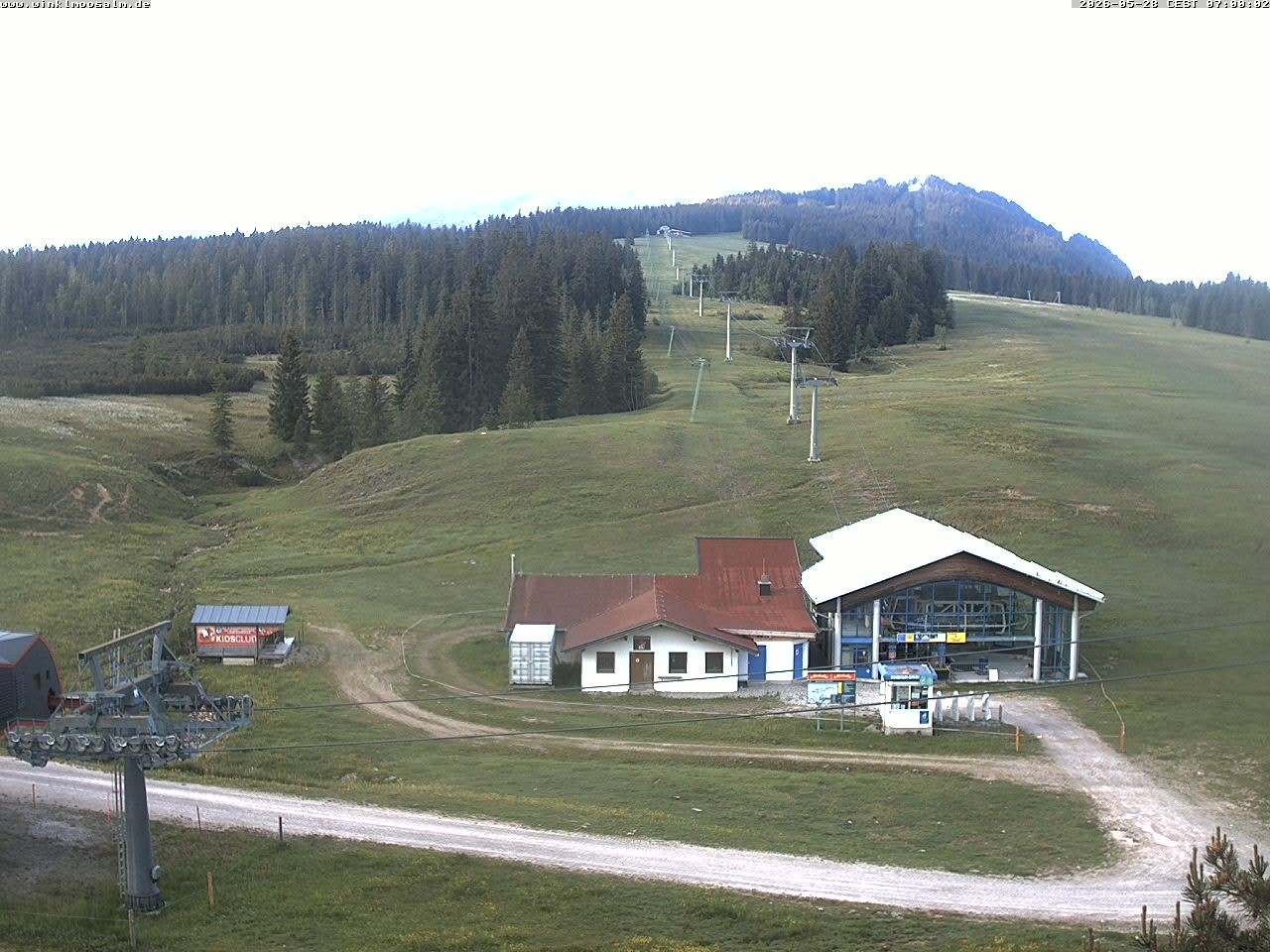 Archiv Foto Webcam Ausblick Winklmoosalm auf Rossalm-Lift