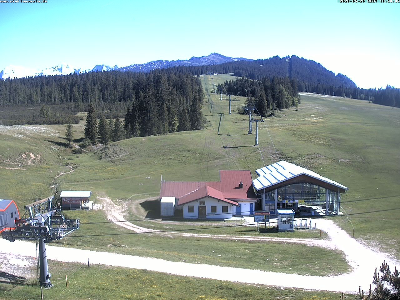 Archived image Webcam View of Winklmoosalm