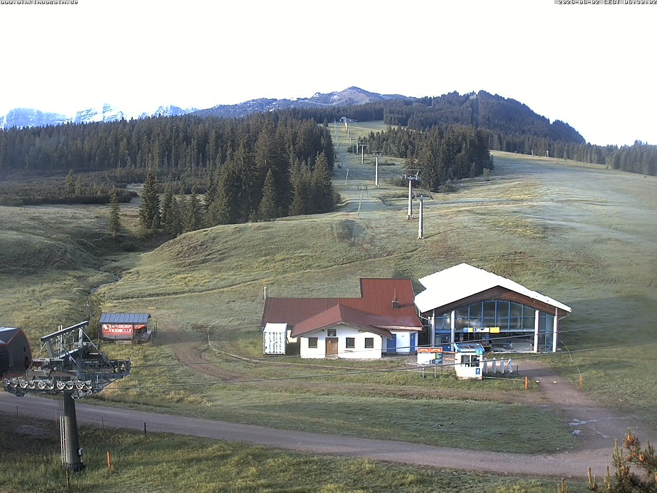 Archiv Foto Webcam Ausblick Winklmoosalm auf Rossalm-Lift