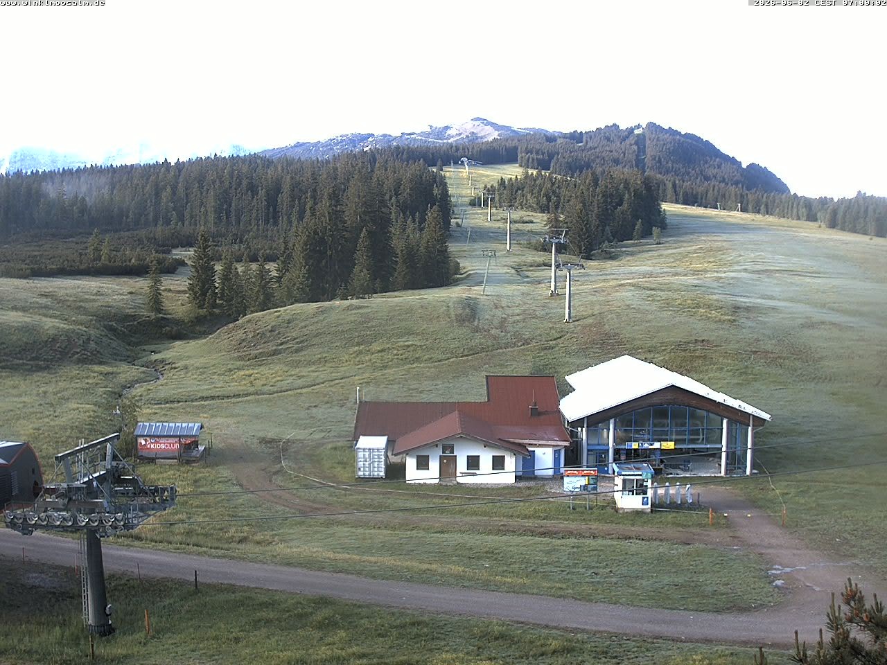 Archiv Foto Webcam Ausblick Winklmoosalm auf Rossalm-Lift