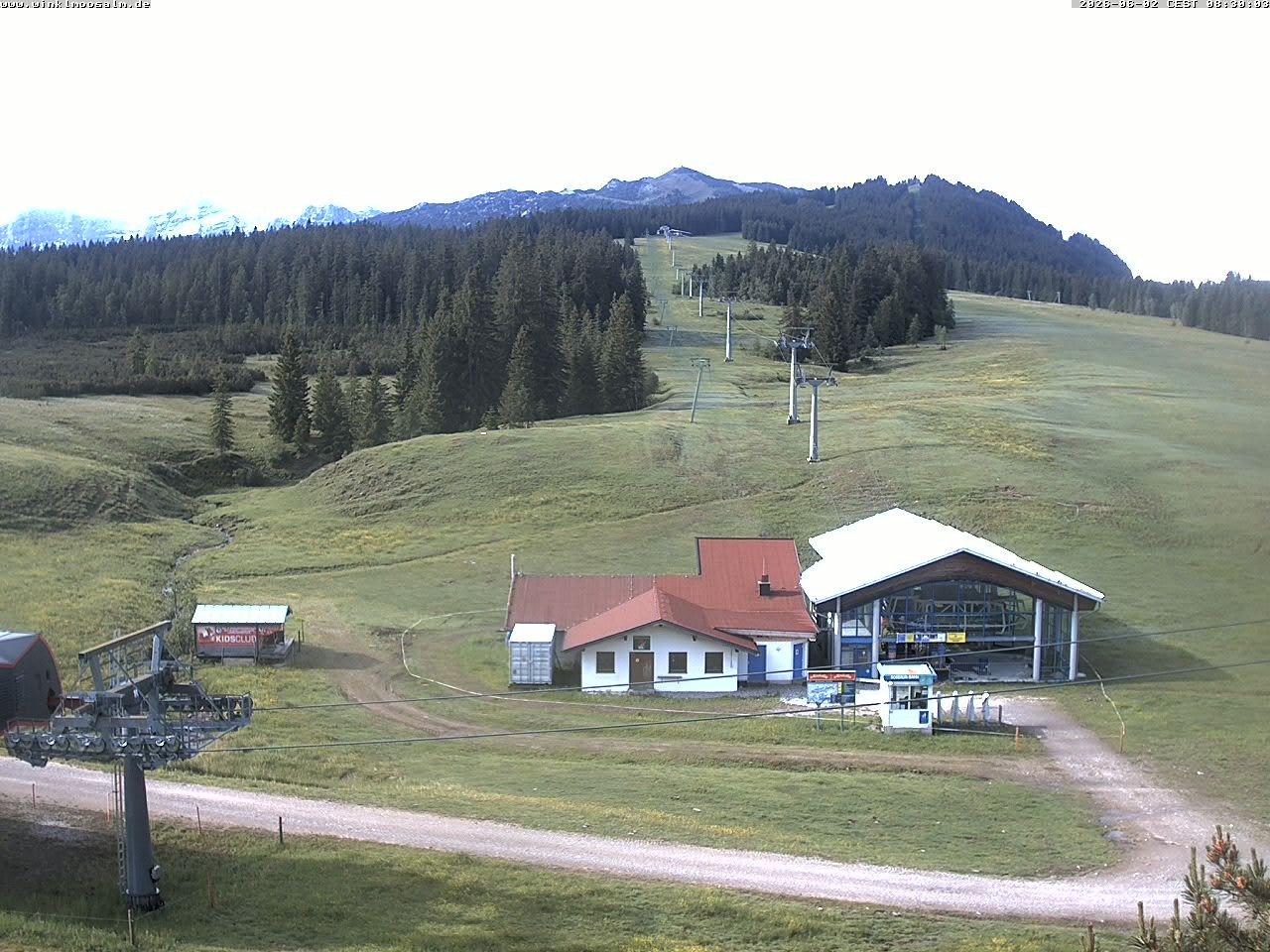 Archiv Foto Webcam Ausblick Winklmoosalm auf Rossalm-Lift