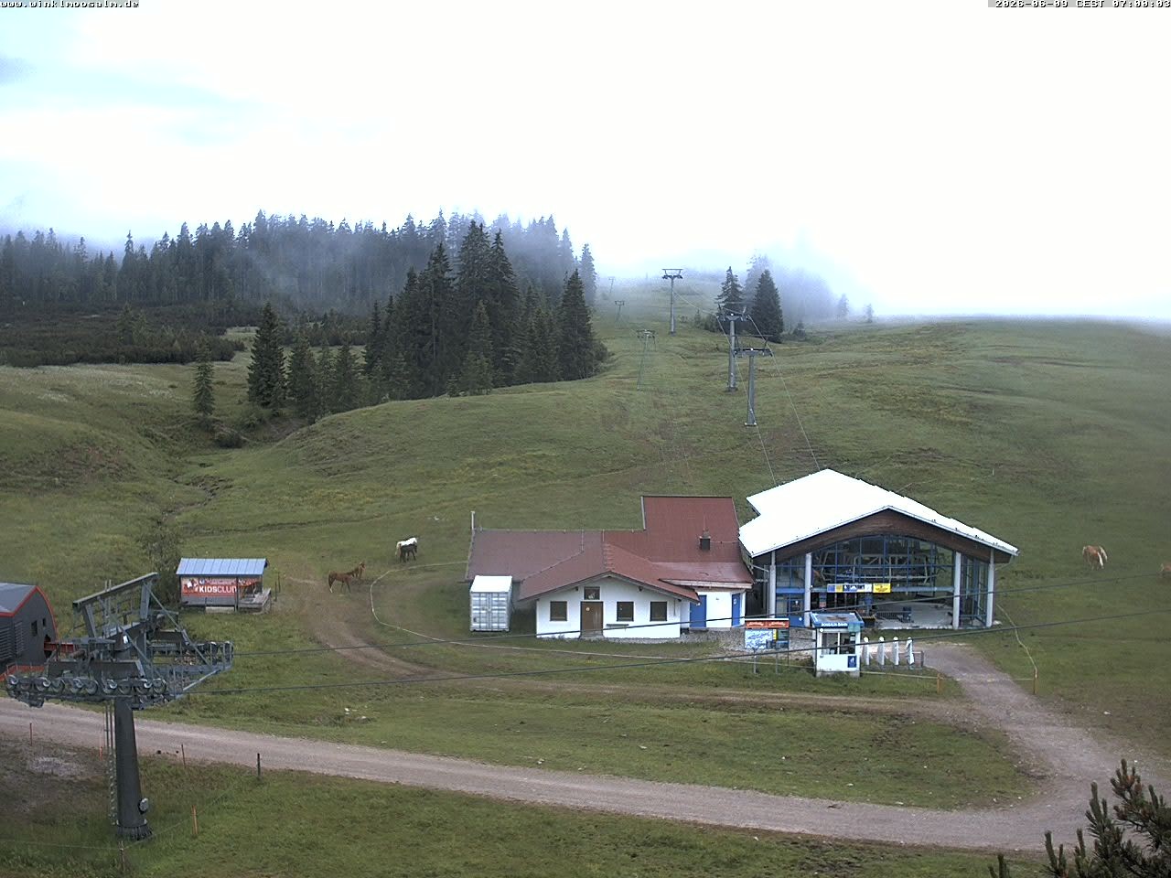 Archiv Foto Webcam Ausblick Winklmoosalm auf Rossalm-Lift