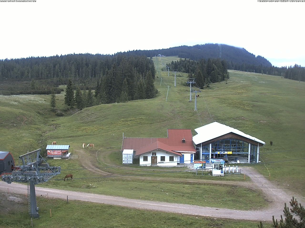Archiv Foto Webcam Ausblick Winklmoosalm auf Rossalm-Lift