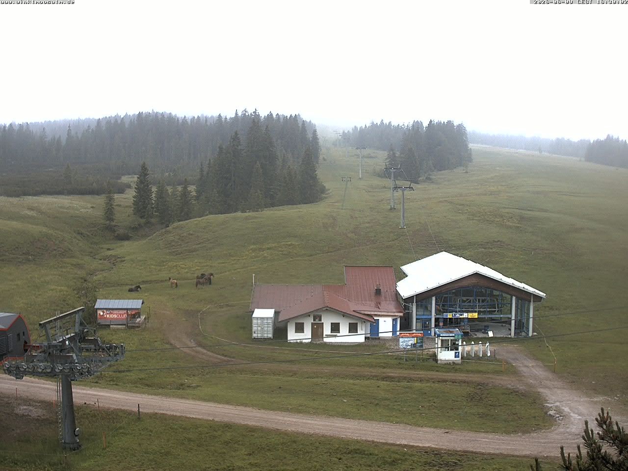 Archiv Foto Webcam Ausblick Winklmoosalm auf Rossalm-Lift