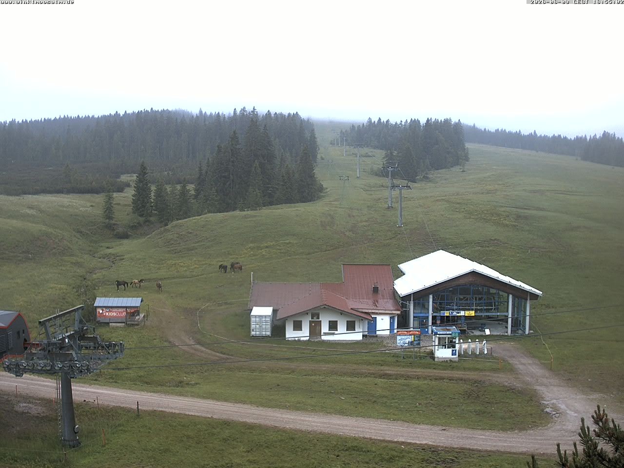 Archiv Foto Webcam Ausblick Winklmoosalm auf Rossalm-Lift