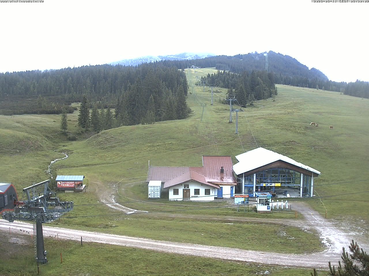 Archiv Foto Webcam Ausblick Winklmoosalm auf Rossalm-Lift