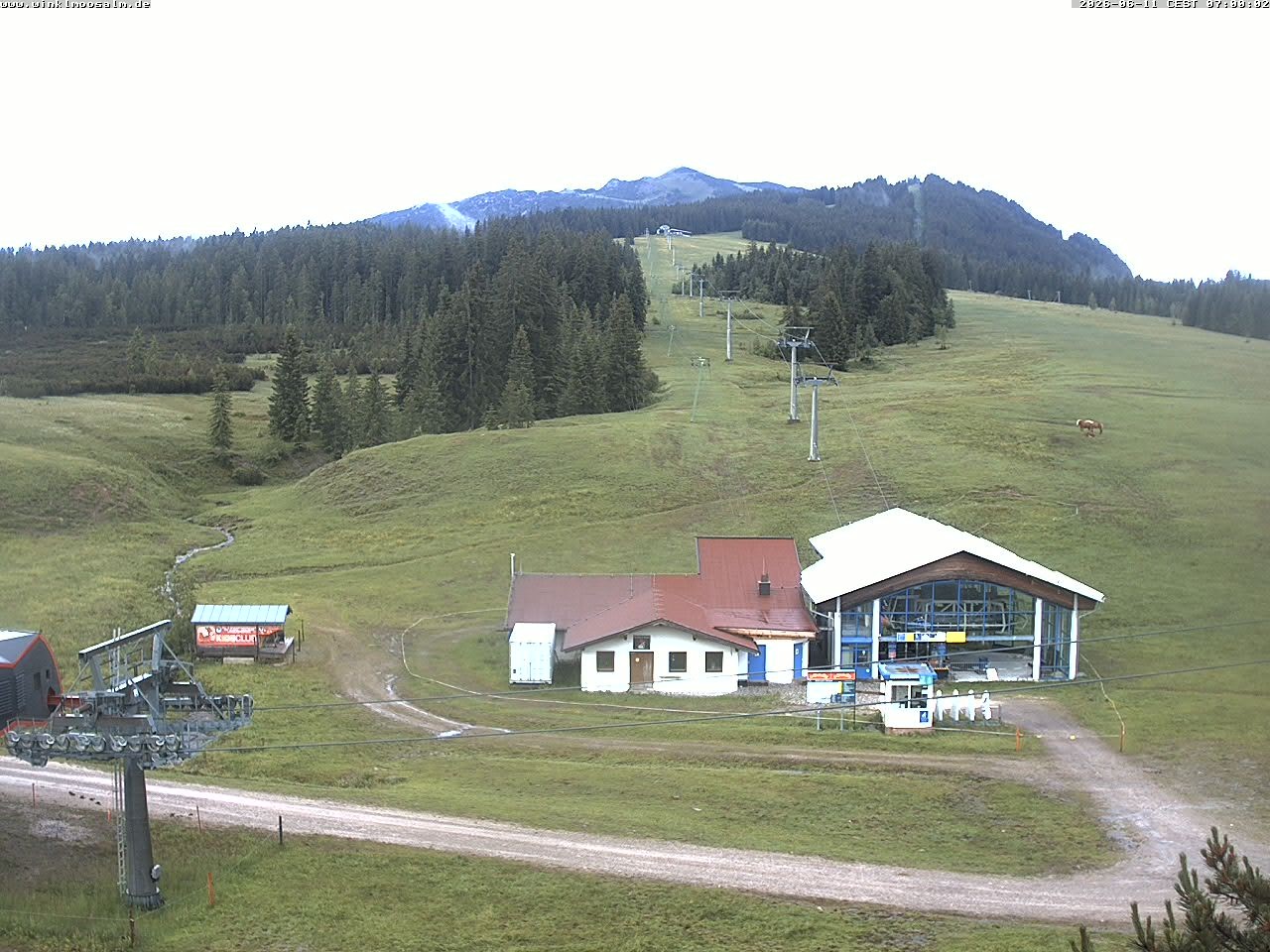Archiv Foto Webcam Ausblick Winklmoosalm auf Rossalm-Lift