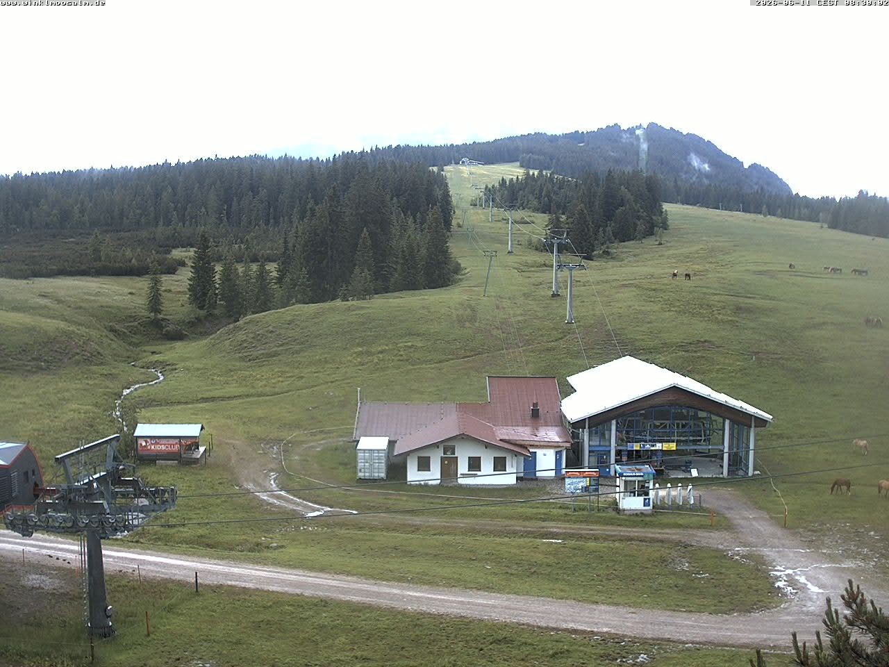 Archiv Foto Webcam Ausblick Winklmoosalm auf Rossalm-Lift