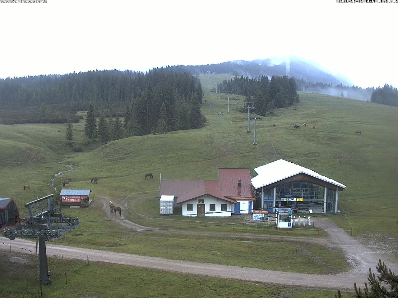 Archiv Foto Webcam Ausblick Winklmoosalm auf Rossalm-Lift