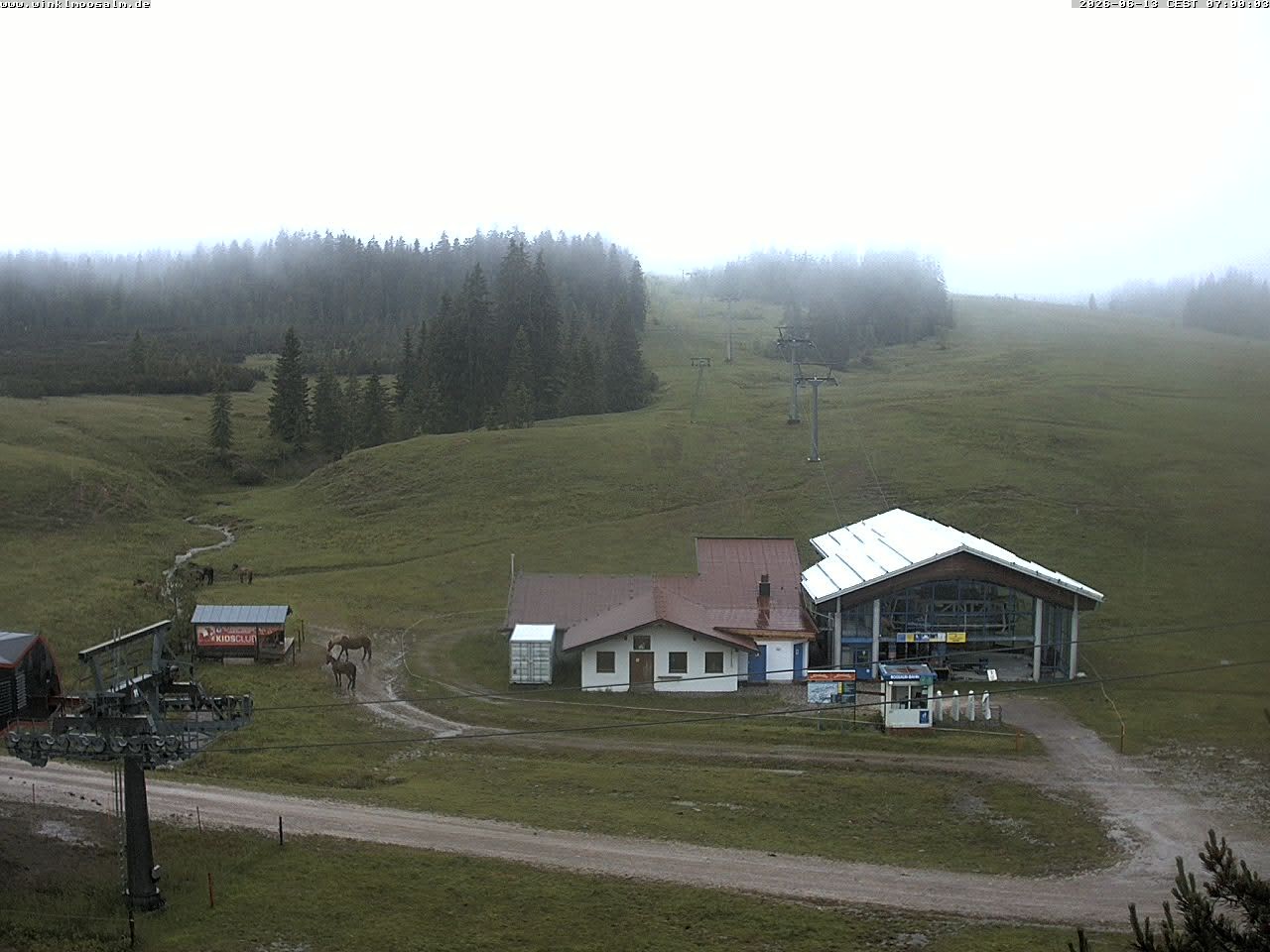 Archiv Foto Webcam Ausblick Winklmoosalm auf Rossalm-Lift