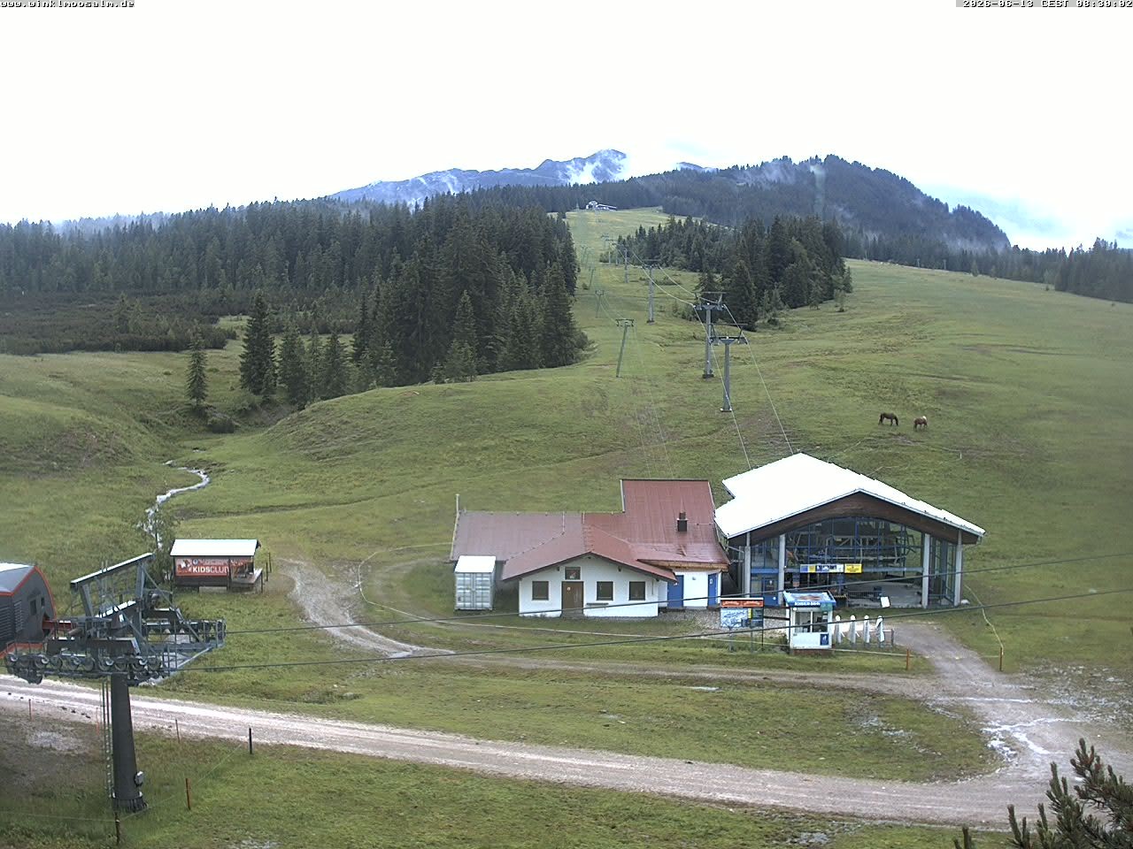 Archiv Foto Webcam Ausblick Winklmoosalm auf Rossalm-Lift