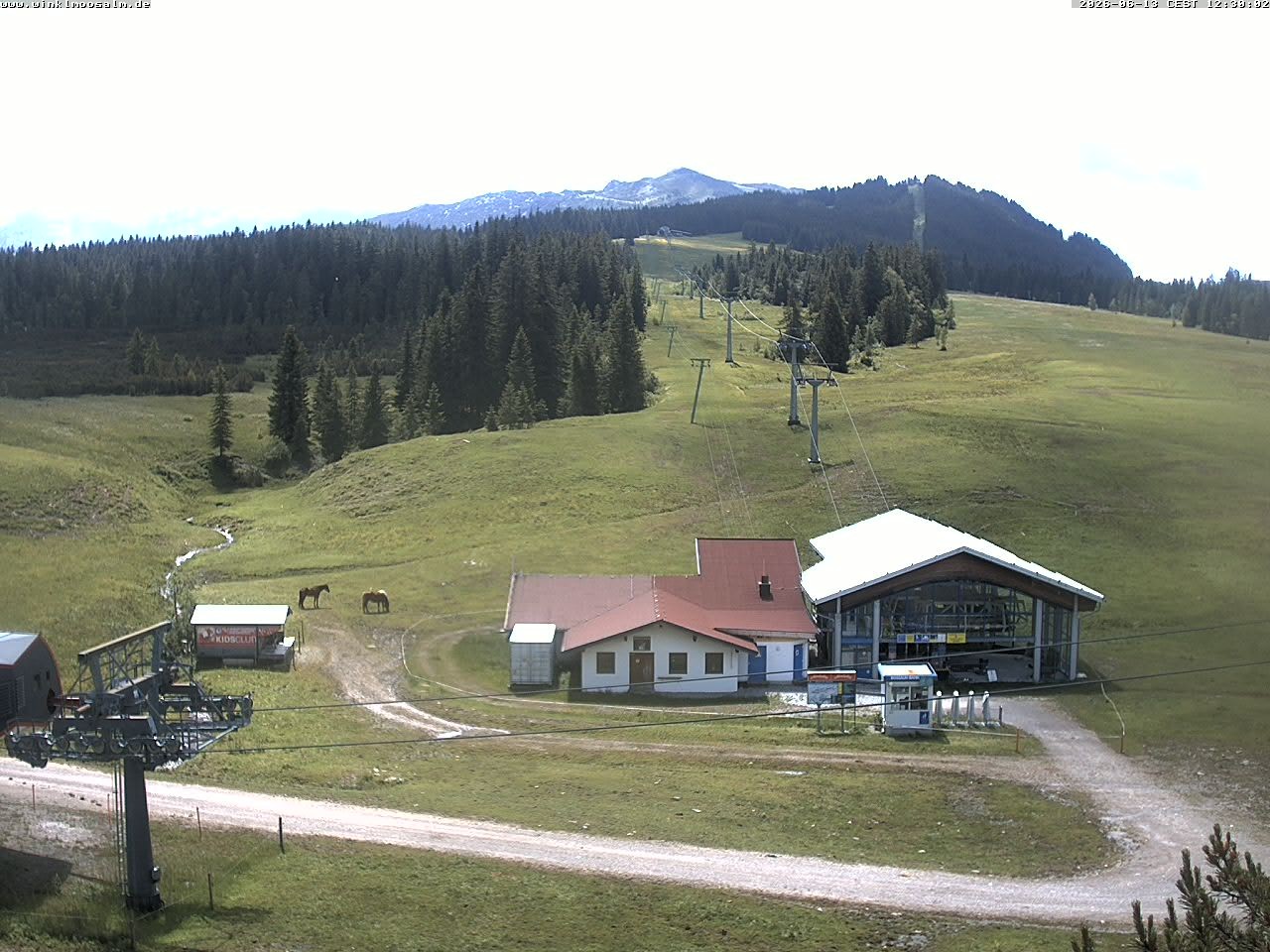 Archiv Foto Webcam Ausblick Winklmoosalm auf Rossalm-Lift