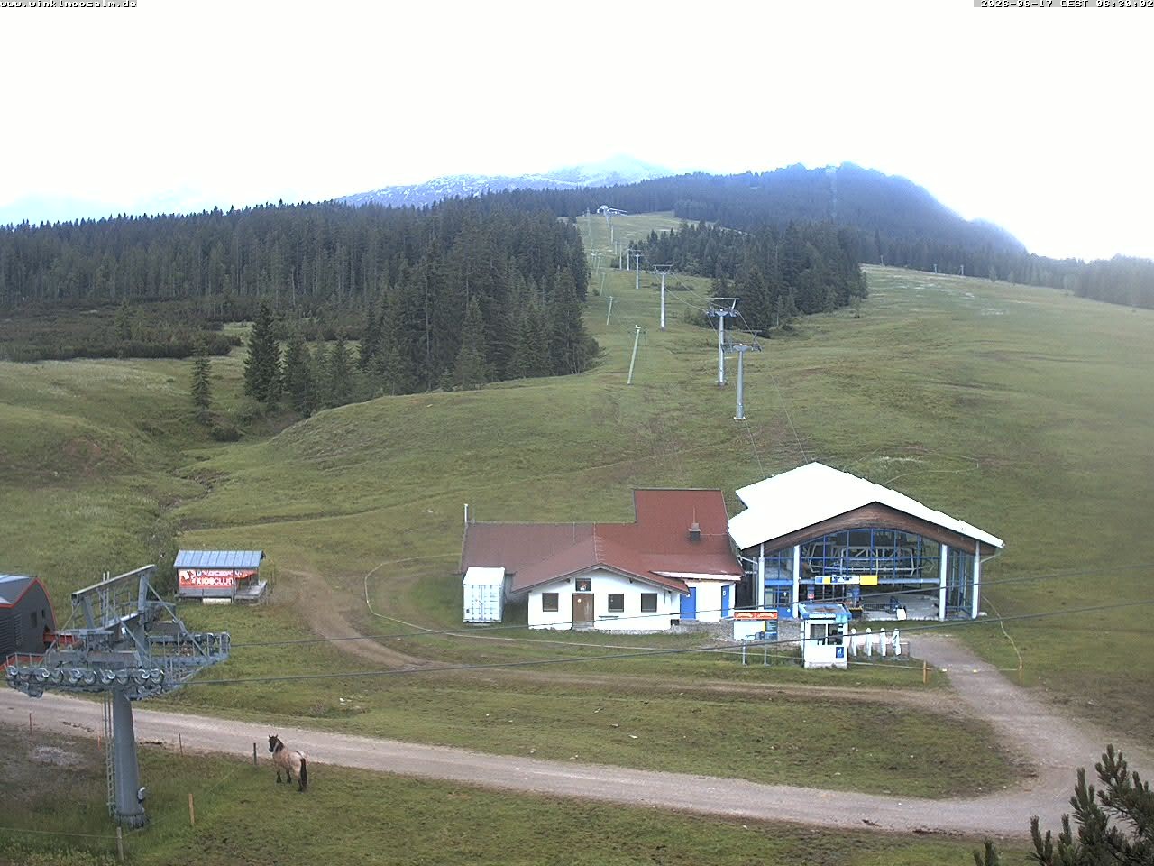 Archiv Foto Webcam Ausblick Winklmoosalm auf Rossalm-Lift