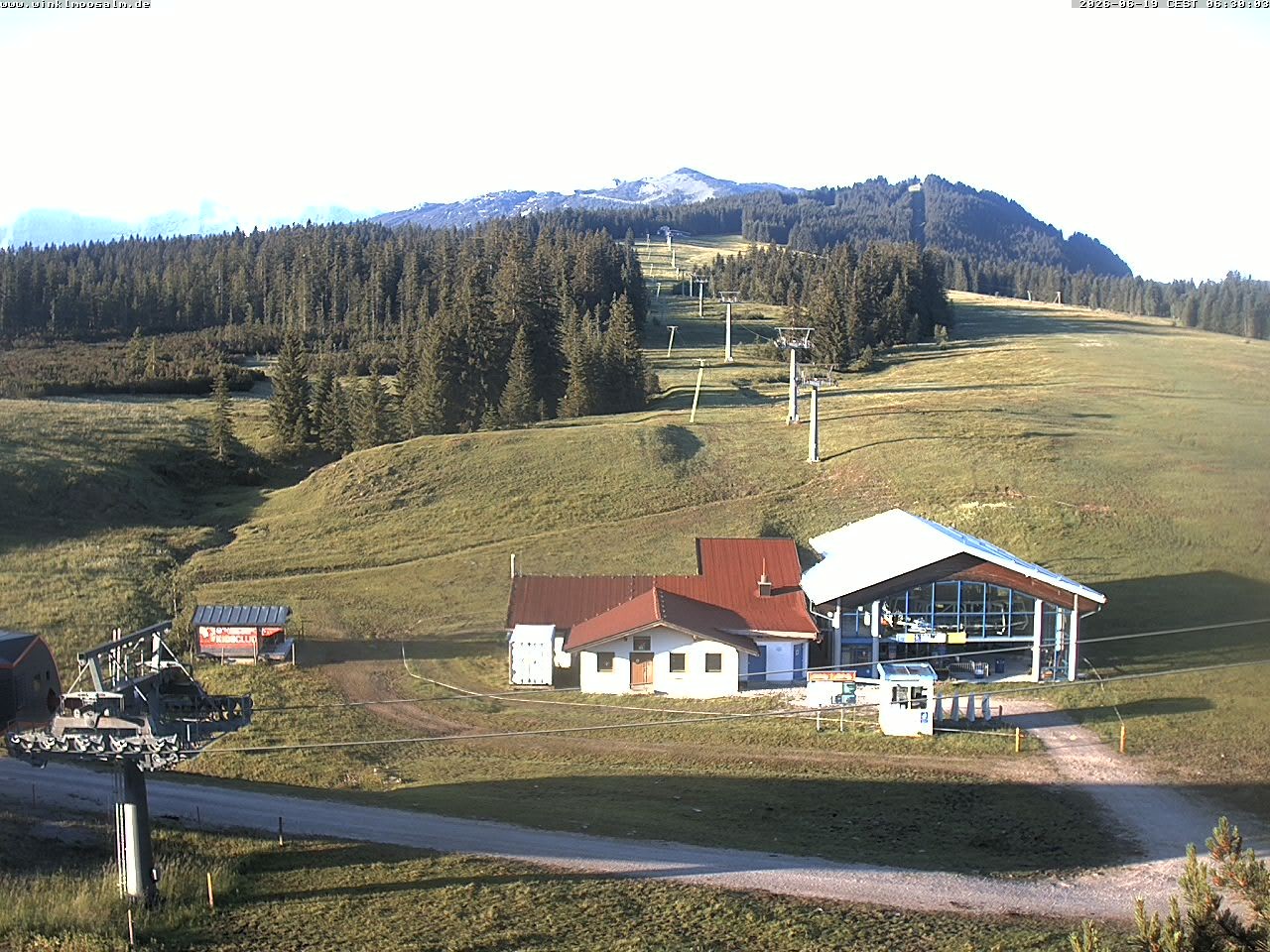 Archiv Foto Webcam Ausblick Winklmoosalm auf Rossalm-Lift