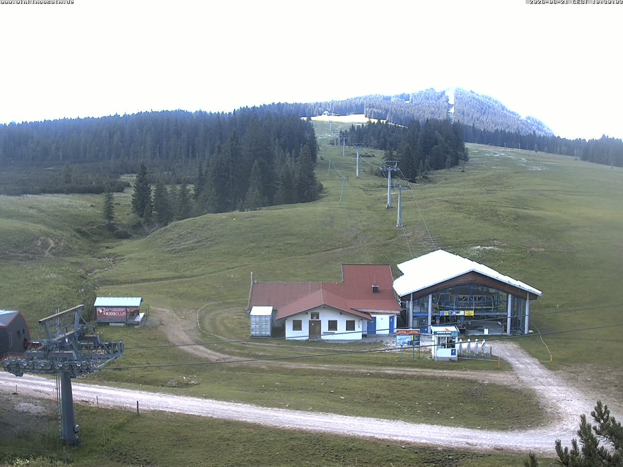 Archiv Foto Webcam Ausblick Winklmoosalm auf Rossalm-Lift