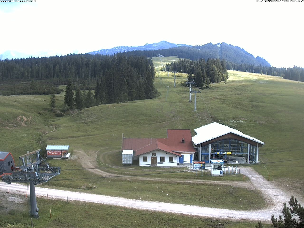 Archiv Foto Webcam Ausblick Winklmoosalm auf Rossalm-Lift