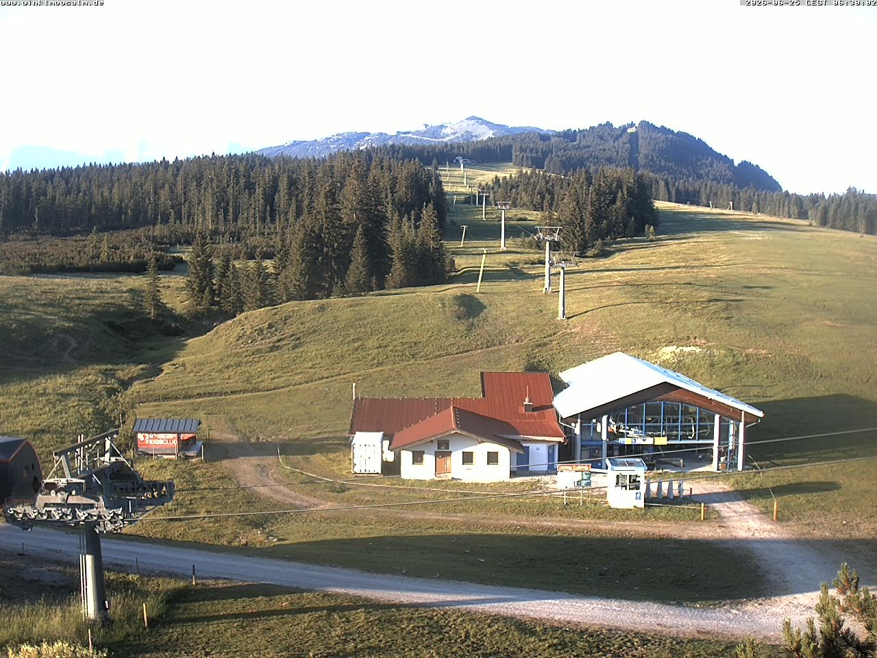 Archiv Foto Webcam Ausblick Winklmoosalm auf Rossalm-Lift