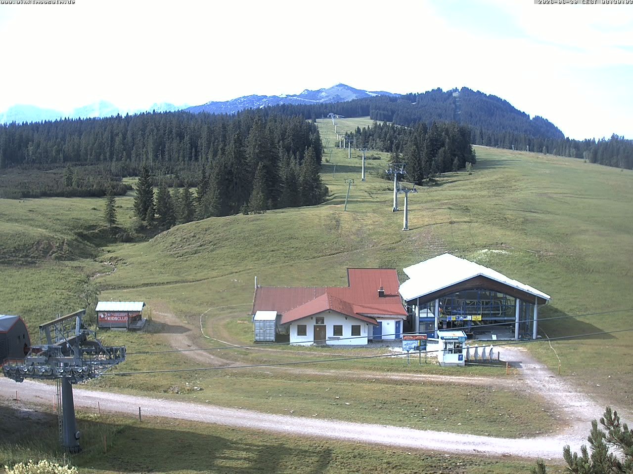 Archiv Foto Webcam Ausblick Winklmoosalm auf Rossalm-Lift