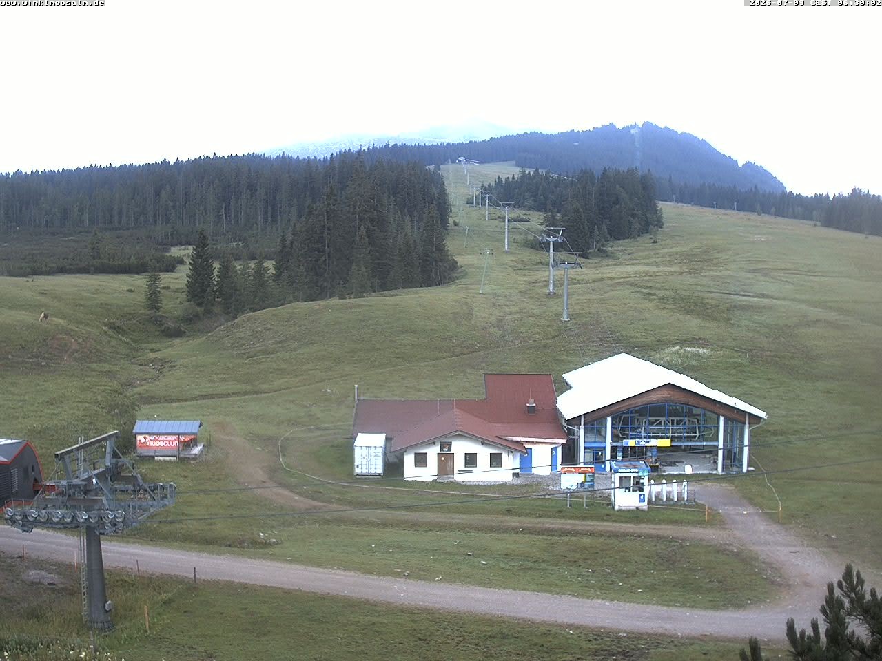 Archiv Foto Webcam Ausblick Winklmoosalm auf Rossalm-Lift